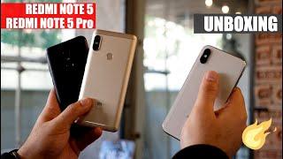 Xiaomi Redmi Note 5 and Note 5 Pro Unboxing and First Look