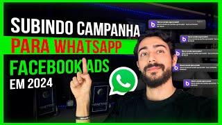 Facebook Ads: Como Subir Campanha de TRÁFEGO PAGO PARA WHATSAPP PASSO A PASSO!