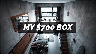 Mansions To Minimalism Lifestyle | I Just Moved Into A $700 Box To Check My Ego