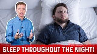 7 Reasons Why You Get Up During the Night – Dr.Berg On Sleep Apnea