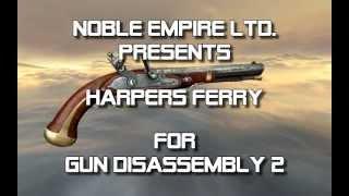 Harper's Ferry flintlock pistol (full disassembly and operation)