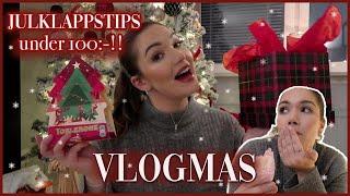 VLOGMAS  JULKLAPPSTIPS UNDER 100KRONOR!! | VLOGG 42 | AMANDA MARIN