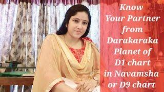 Yr partner & relationship from Navamsha| Darakaraka Planet of D1 chart in all 12 Houses of D9 chart