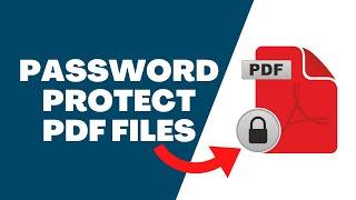 How to Password Protect a PDF Document for FREE