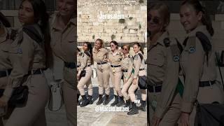 Israel’s strong army: brave and bold women fighting to protect their land.