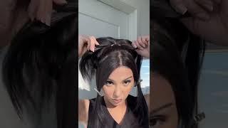 Baddie hairstyle tutorial #hairstyletutorial