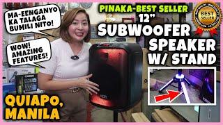 PINAKA-BEST SELLER 12" SUBWOOFER SPEAKER AT KONZERT KONTEMPO 6 SPEAKER GRABE BUO TUNOG NITO | PART 2