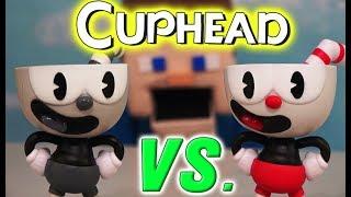 Cuphead Funko Pop Vinyl Toys Exclusive B&W vs Color Action Figure Set Rap Gameplay Review song