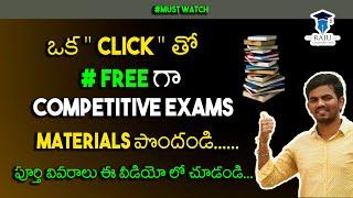 Free competitive exams materials | Raju competitive tricks | #Free