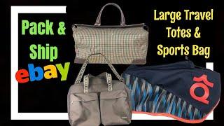 Let’s PACK to SHIP Travel Tote BAG | Basketball Bag Step by Step | Avante Avenue