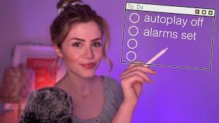 ASMR | Are You Ready for Bed? ️ This is Your Sleep Checklist 