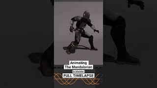 MANDALORIAN GAME Animation Watch the MIND-BLOWING Process #shorts #blender #animation #starwars