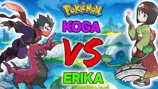 Koga VS Erika...Then we FIGHT!