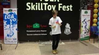 LChYo present: Vlad Orlov Disqualification (7th place) at the First Tula's Festival Skill Toy