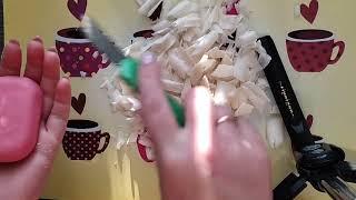 ASMR/Резка мыла/красивые завитушки/soap cutting