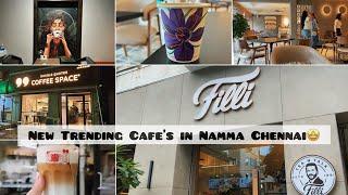 BestCafe’s ️ in Namma Chennai️|Dubai Famous Filli Cafe | DQ Coffee space |4k