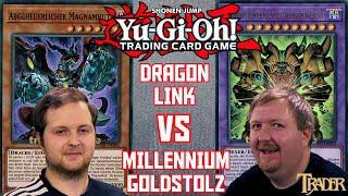 YuGiOh Dragon Link VS Millennium Goldstolz deutsch | Stream Duell 825 | gold pride | Trader Duel