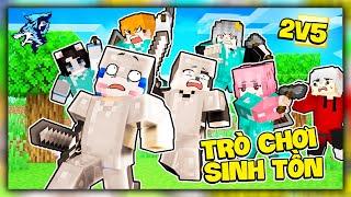 Minecraft Nhưng Trò Chơi Sinh Tồn Tập 5: Siro và Phong Cận Thành Công Tiêu Diệt Sạch Hero Team