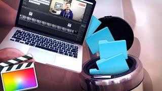 Final Cut Pro X Tutorial: Delete Render Files to Clear Space on Your Hard Drive