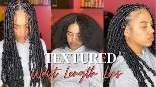 LOOK  AND LEARN‼️ EXTRA TEXTURED FAUX LOCS