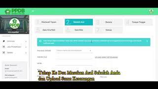 Tutorial PPDB Online 2019 MTs N 38 Jakarta