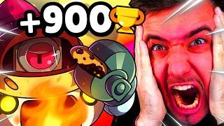 MEGA RAGE PUSH!  900 TROPHY PEARL!  | Brawl Stars