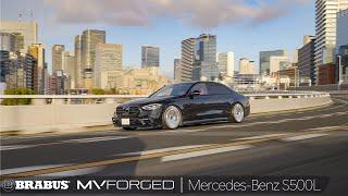 【bond shop Osaka】Brabus for Mercedes-Benz S500 Long on MV Forged Wheels【4K】