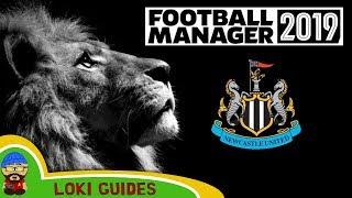 Football Manager 2019 - Newcastle Team & Player Guide - FM19