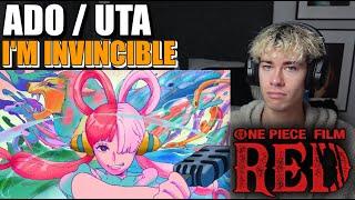 First Time Hearing【Ado】I'm invincible / 私は最強 (UTA from ONE PIECE FILM RED) | REACTION