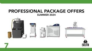 PROFESSIONAL PACKAGE OFFERS SUMMER 2024 - Spreadable Cream and Paste Nuts Production line