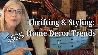 Thrifting and Styling Home Decor Inspired by 2025 Trends: Budget Friendly Finds & DIYs