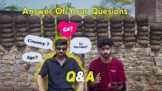 FIRST Q&A VIDEO GUJJAR X | income ? Gf? Age ? - Answer Of Your Quesions.