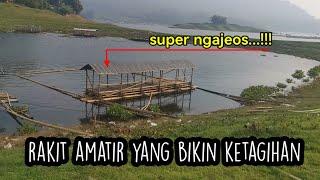 rakit amatir yang super ngajeos bikin ketagihan || mancing jatiluhur terbaru