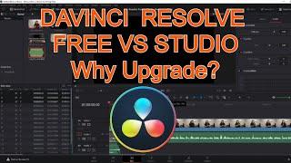 Davinci Resolve Free vs Studio 16 Video Editing Why Upgrade? (Rendering Benchmarks)