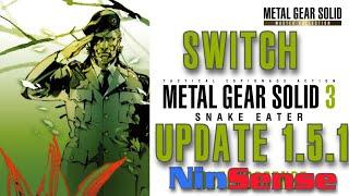 Update 1.5.1 Metal Gear Solid: 3 Snake Eater Master Collection Vol. 1 Nintendo Switch