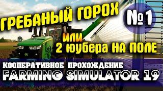 Кооперативное прохождение Farming Simulator 19 летсплей #1