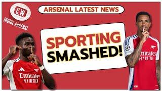 SPORTING SMASHED!! Arsenal's statement win | Arteta's reaction | Gyokeres anger | Player ratings