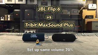 JBL Flip 6 vs Tribit MaxSound Plus