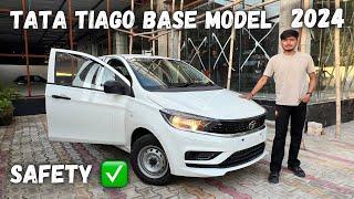 Itne saste mei Tank jaisi build quality | Tata Tiago Xe 2024 Base Model | Hariom Sharma