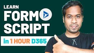 Learn Dynamics 365 CE CRM Form scripts/JavaScript in 1 Hour | Step by Step | Live Training Recording