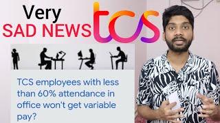 TCS links Variable Pay to Work From Office (Telugu) | TCS Variable Pay News