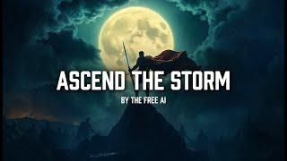 ASCEND THE STORM - Epic Heroic Anthem / Vocal / Orchestral (No Copyright) - The Free AI Music