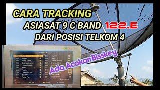 Cara tracking asiasat 9 c band dari posisi telkom 4 di parabola 7 feet terbaru 2023