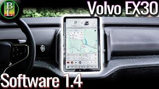 Volvo EX30 Software in detail - Android - Automotive - It is so fast!