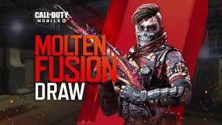 Molten Fusion Redux Draw - All Skins Unlocked + Showcased - Call of Duty Mobile