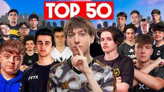 This Top 50 Fortnite Players of ALL TIME List is INSANE...