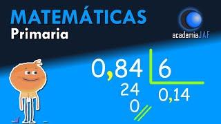 Dividir número decimal entre no decimal de una cifra y mayor