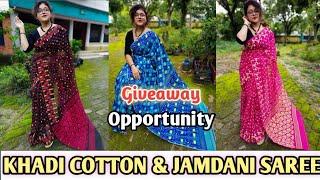 Khadi Cotton, Handloom, Dhakai Jamdani, Malmal Saree Manufacturer & Wholesaler in Santipur