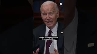 Biden on Political Tensions Turning Violent