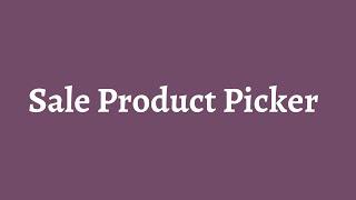 Odoo Sales Product Picker || Product Picker Widget || Multi Product Selection in Sales